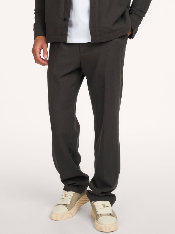Lennox Straight Wool Trouser Lennox, wolmix broek