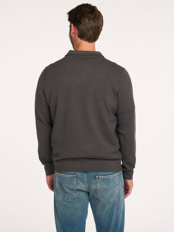 Clifden Zip Polo Clifden, wolmix polo trui