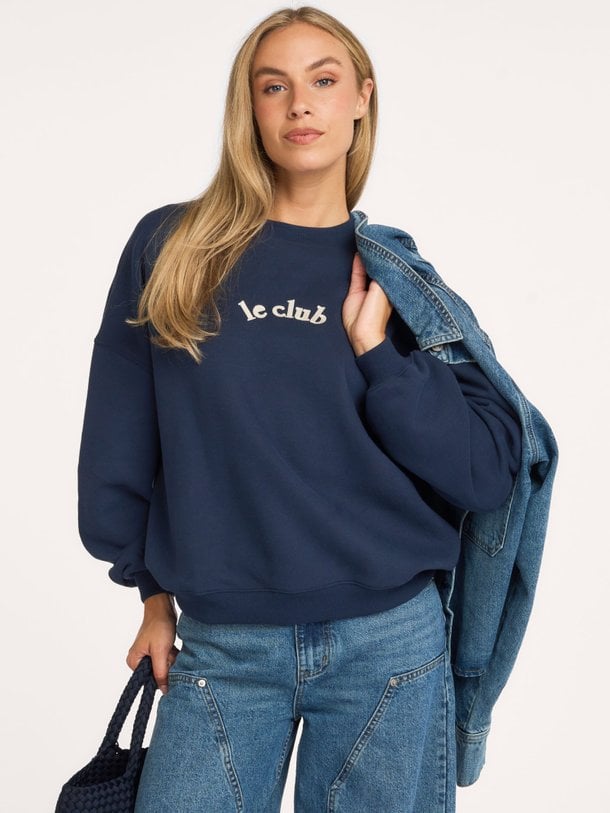 PAROSSW OVERSIZED SWEATSHIRT Paros, katoenmix oversized sweater