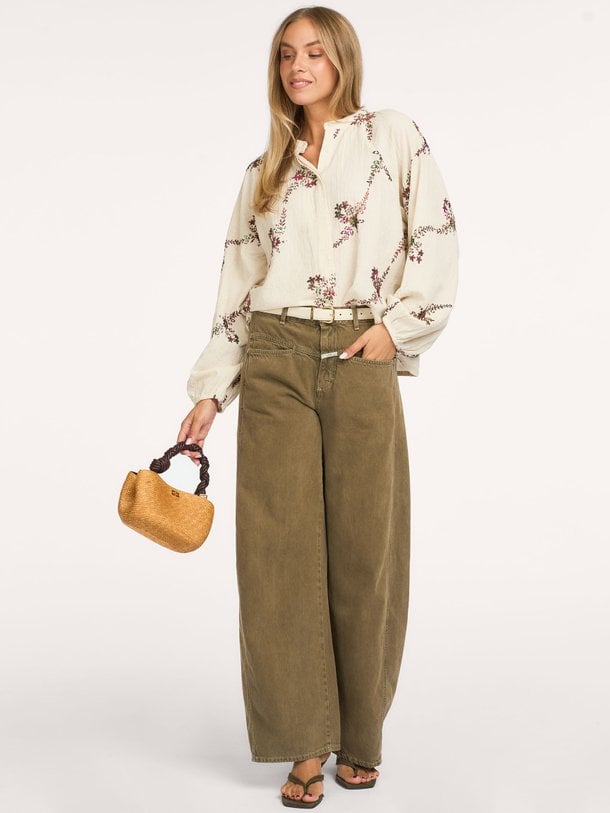 HaileyLL Shirt LS Hailey, katoenen blouse met print
