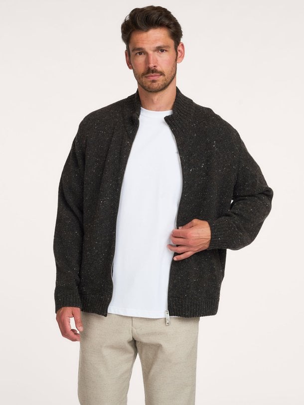 SANATE ZIP CARDIGAN 15724 Sanate, wolmix vest