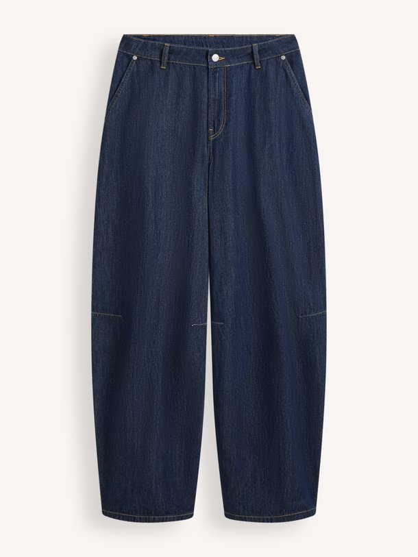 High waist barrel fit jeans