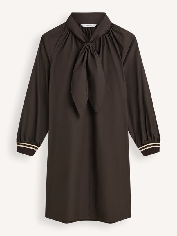 Dress Taft light Geweven jurk