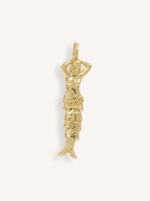 Mermaid, vergulde hanger