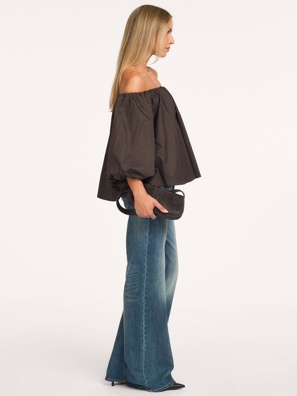CMSHIRLEY-BLOUSE Shirley, katoenen off shoulder top