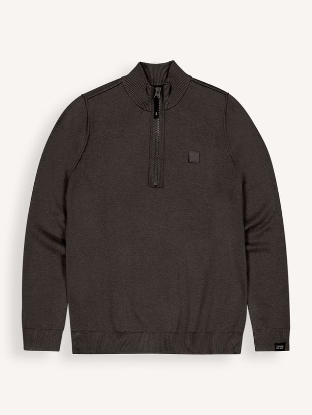 Clifden Halfzip Clifden, wolmix trui