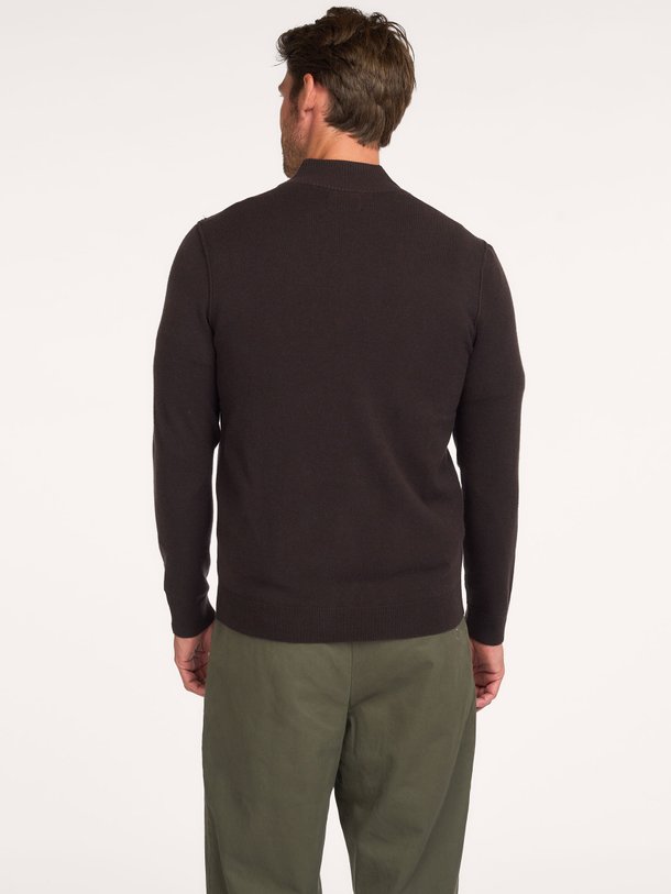 Clifden Halfzip Clifden, wolmix trui