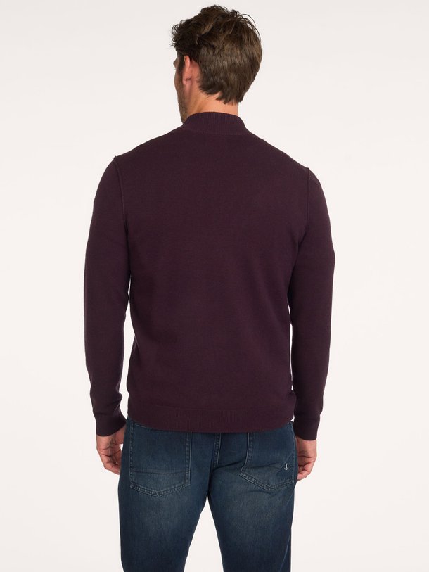 Clifden Halfzip Clifden, wolmix trui