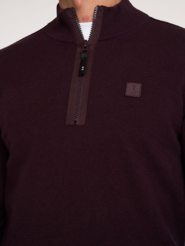 Clifden Halfzip Clifden, wolmix trui
