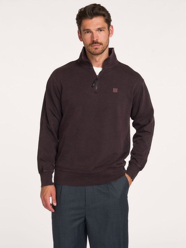 Clifden Halfzip Clifden, wolmix trui
