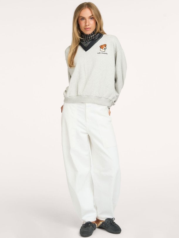 SydneyLL Dog Sweatshirt LS Sydney, katoenmix gemêleerde sweater