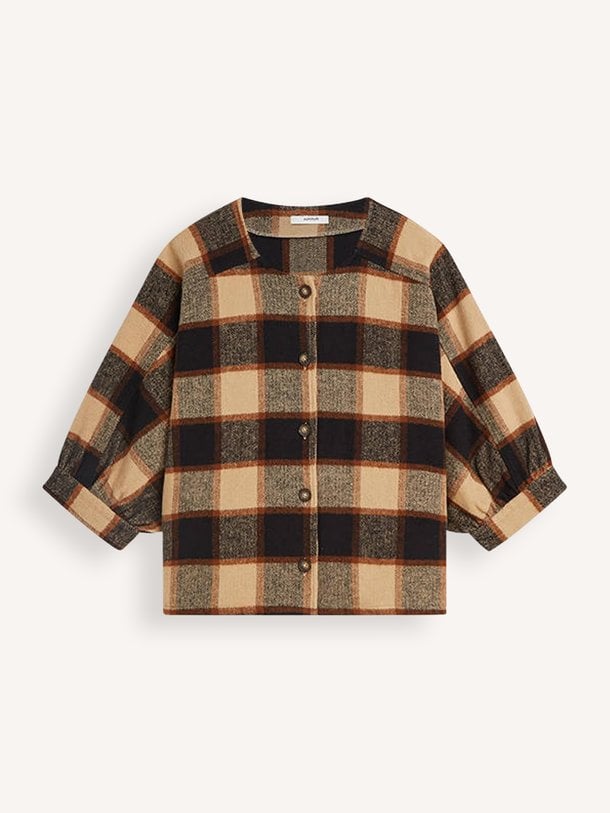 Jacket Heavy check Katoenen geruiten jasje