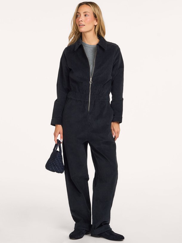 AberdeenLL Jumpsuit LS Aberdeen, katoenmix ribcord jumpsuit