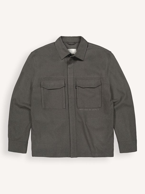 Dan Wool Overshirt Dan, wolmix overshirt