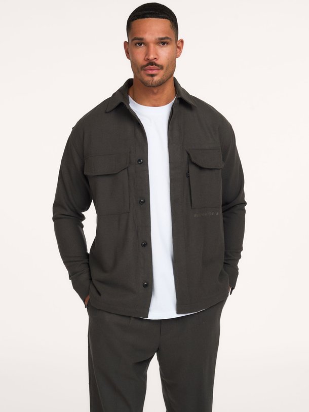 Dan Wool Overshirt Dan, wolmix overshirt