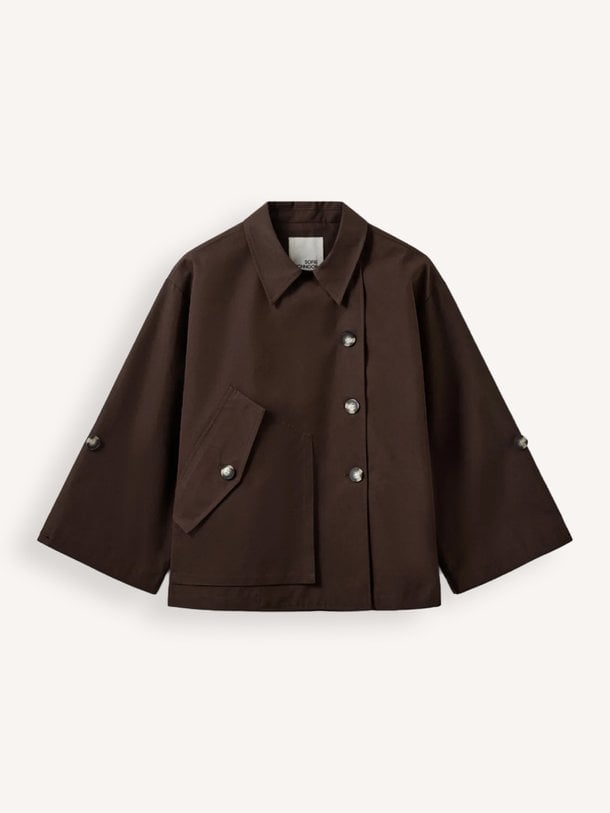 AGATHASW JACKET Agatha, katoenmix mantel