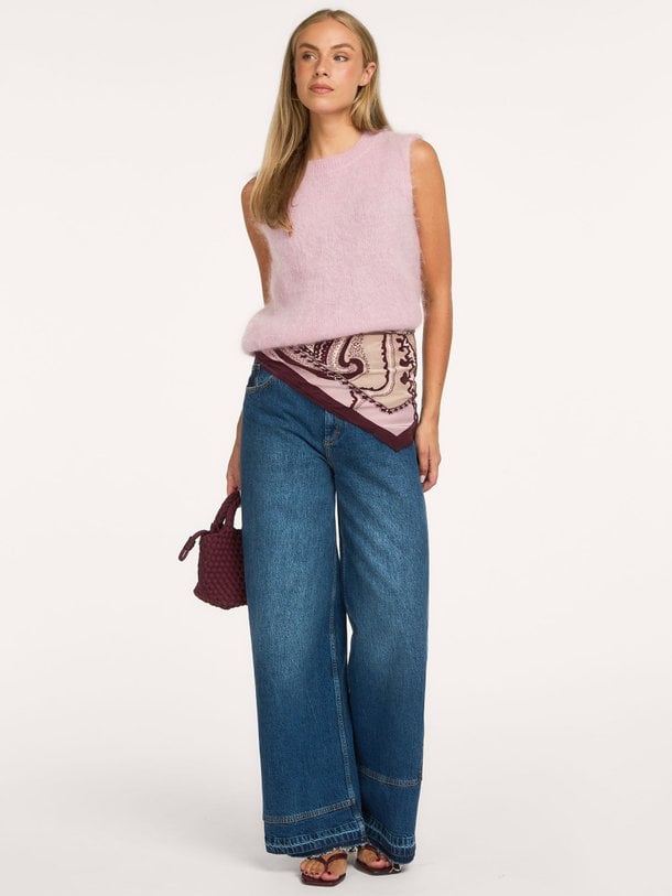 Spencer Kid mohair knit Mohairmix spencer