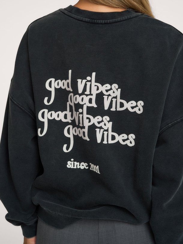 PAROSSW OVERSIZED PRINTED SWEATSHIRT Paros, katoenen oversized sweater