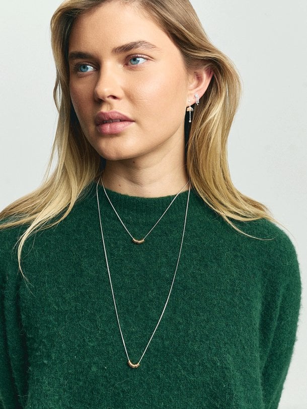 Mix it Up Necklace Mix It Up, vergulde ketting