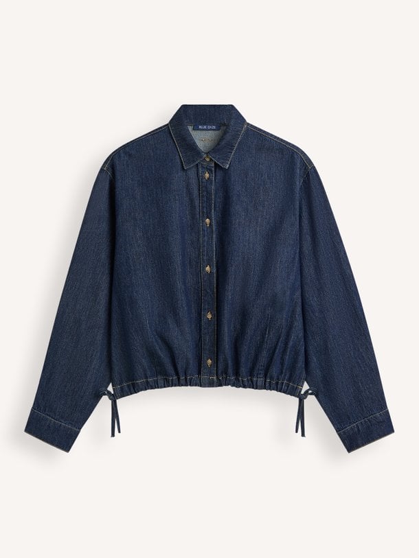 Denim blouse