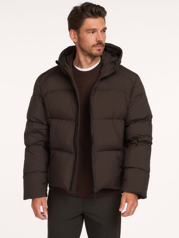 SAPAX PUFFER JACKET 16159 Sapax, geweven gewatteerde jas
