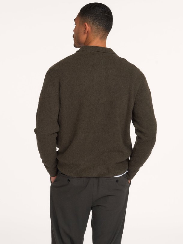 Nash Boucle Polo Nash, katoenmix polo trui