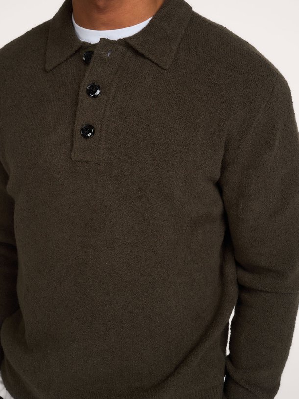 Nash Boucle Polo Nash, katoenmix polo trui