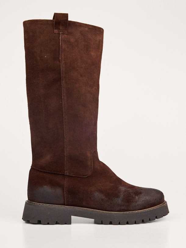 DITTESW KNEE HIGH BOOT Ditte, suède boots