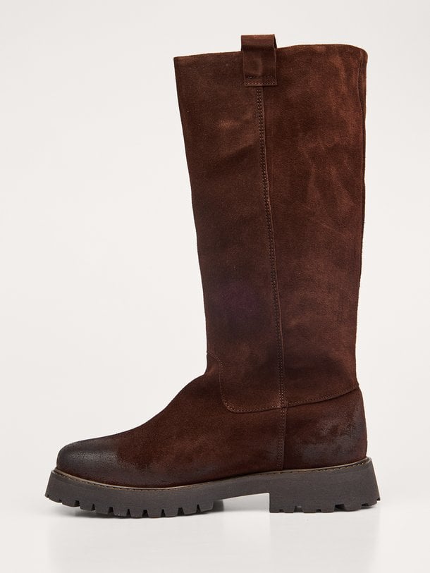 DITTESW KNEE HIGH BOOT Ditte, suède boots