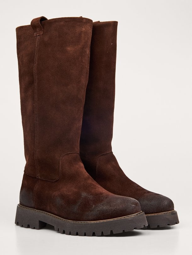 DITTESW KNEE HIGH BOOT Ditte, suède boots