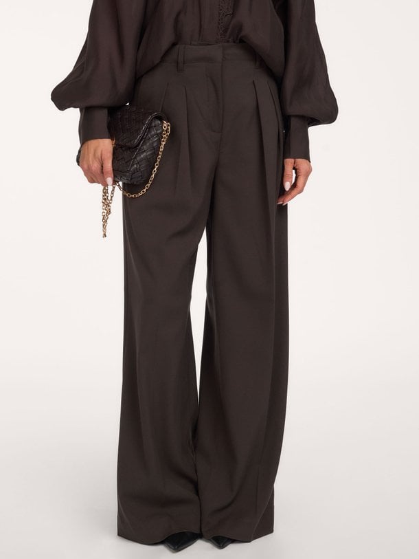CMTAILOR-PANTS Tailor, viscosemix broek
