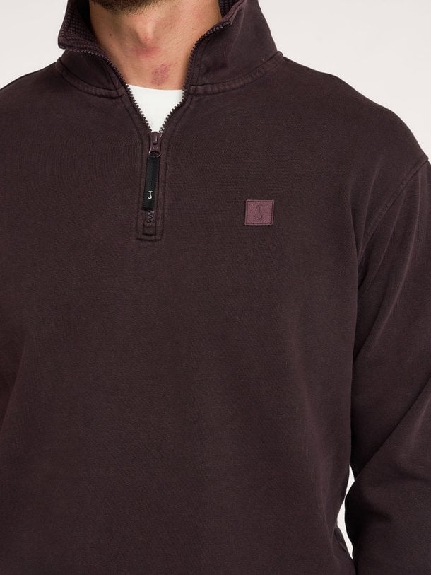 Army Sweat Half Zip Katoenen sweater