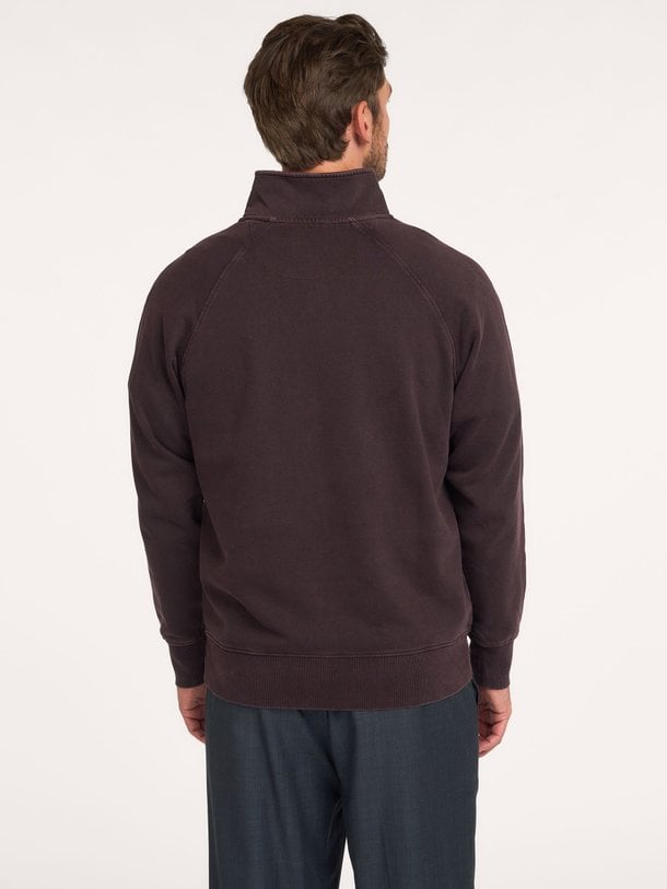 Army Sweat Half Zip Katoenen sweater