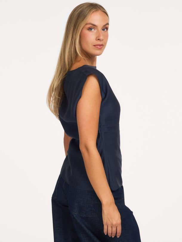 CMMOLLY-BLOUSE Molly, lyocellmix top