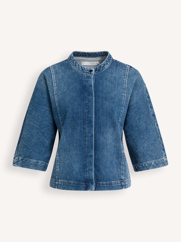 Denim blouse