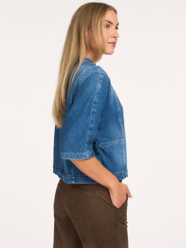 Denim blouse