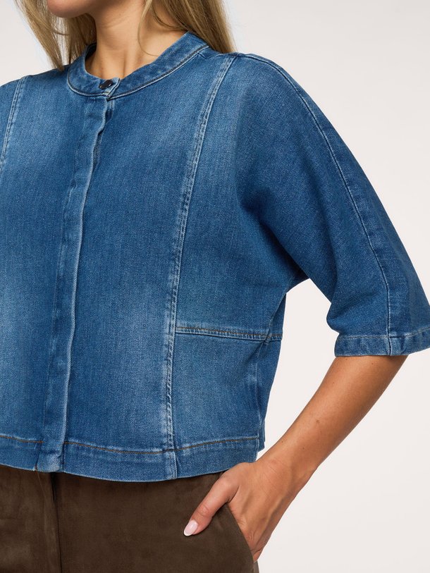 Denim blouse