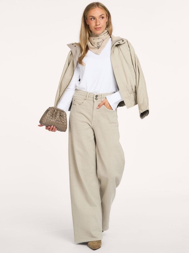 01-311166-608 High waist wide leg jeans