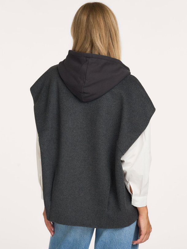 Wolmix oversized gilet