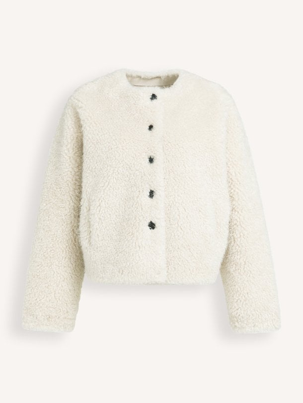 Fake fur jas