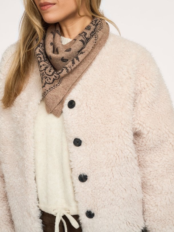 Fake fur jas