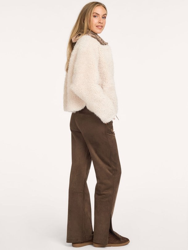 Fake fur jas