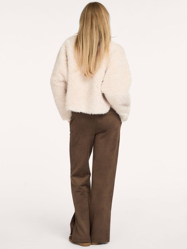 Fake fur jas