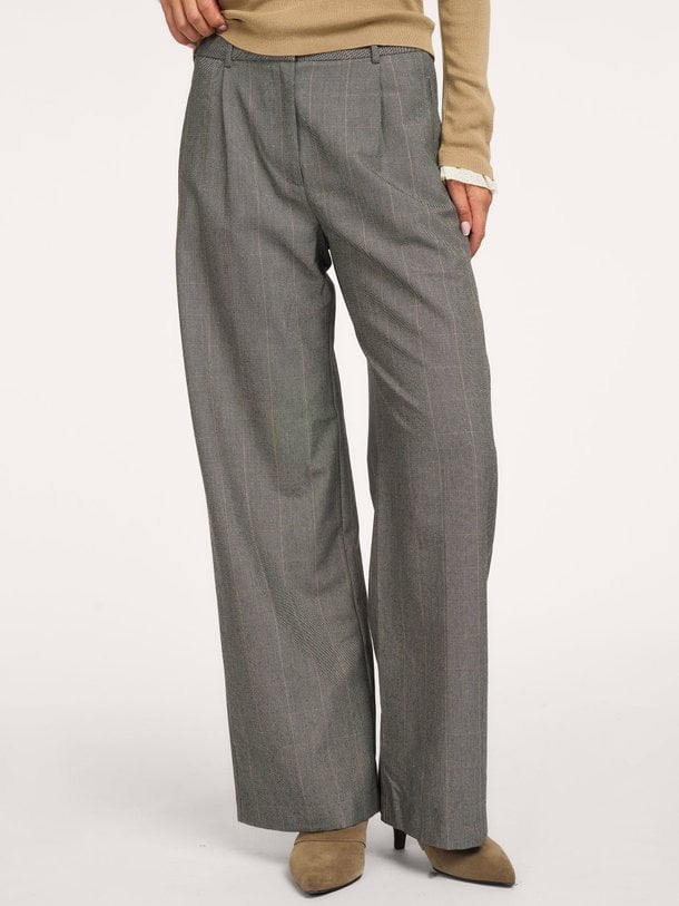 01-301284-609 Viscosemix geruite broek