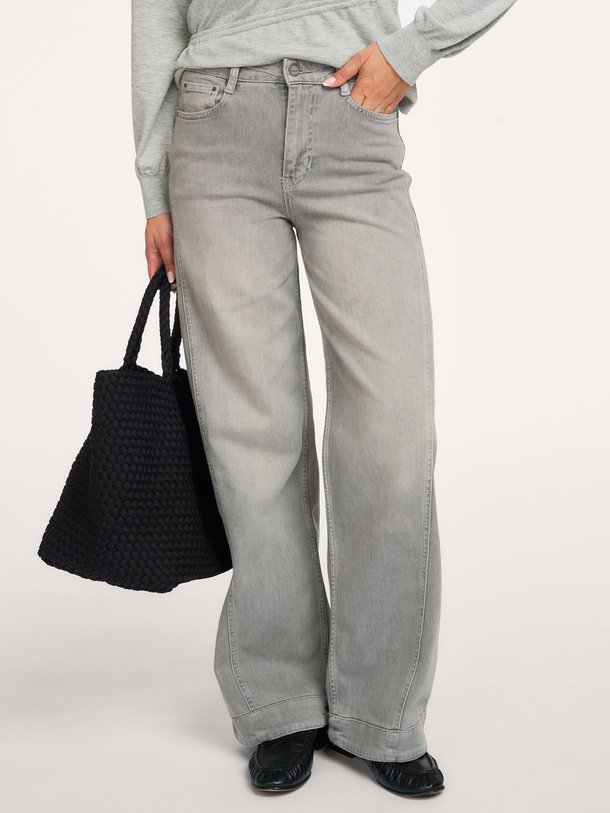 01-311164-609 High waist wide leg jeans
