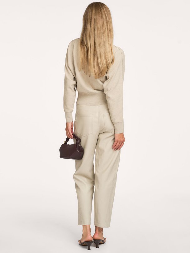 01-309289-608 Leather look broek