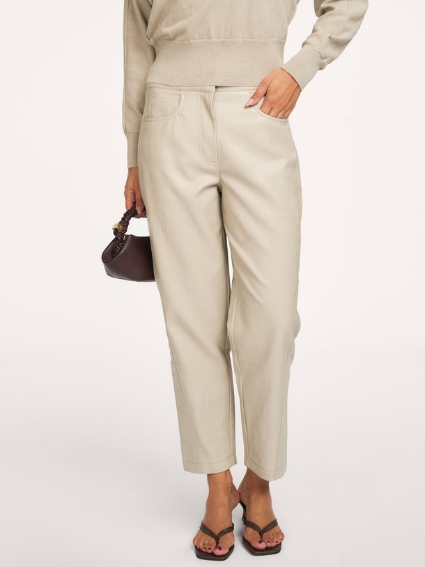 01-309289-608 Leather look broek