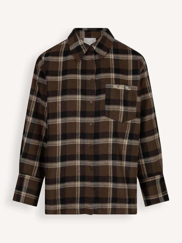 Anne Shirt Anne, katoenmix geruite blouse