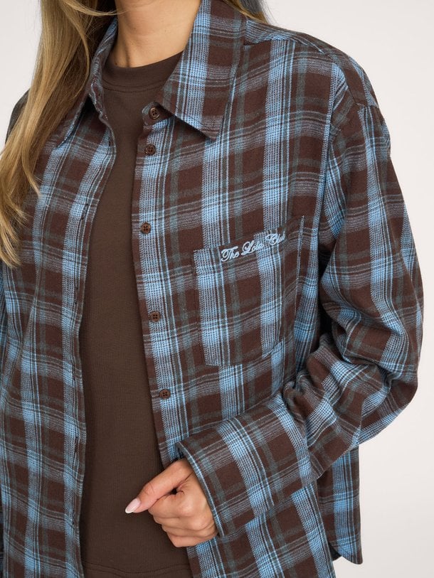 Anne Shirt Anne, katoenmix geruite blouse