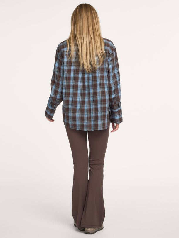 Anne Shirt Anne, katoenmix geruite blouse